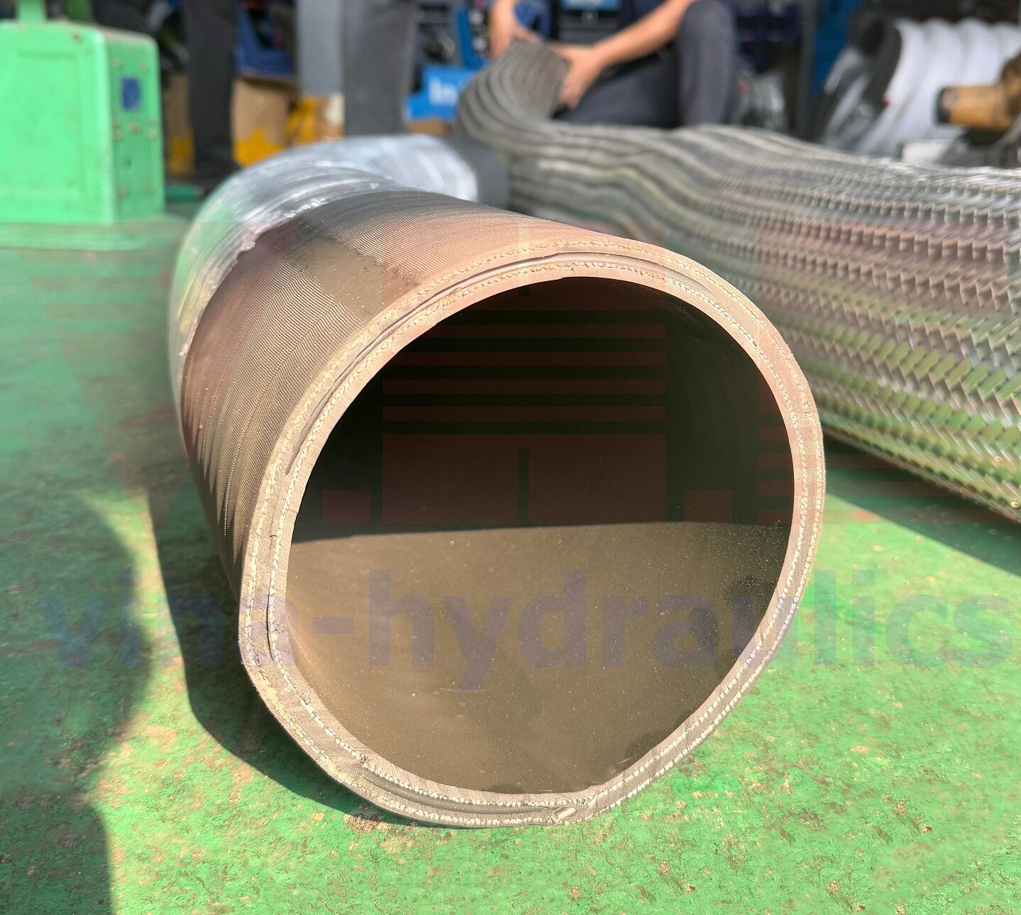 The 6'' industrial oil suction hose