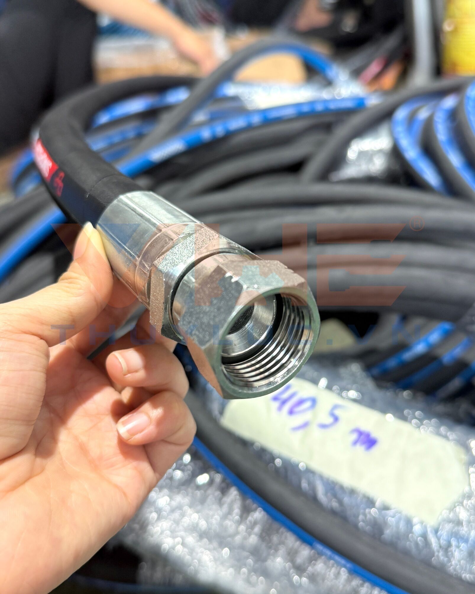 Gia công Đầu Nối JIC Thẳng