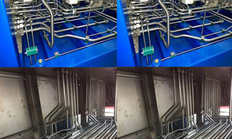 Thi công lắp đặt đường ống thủy lực, dầu bôi trơn & mỡ bôi trơn