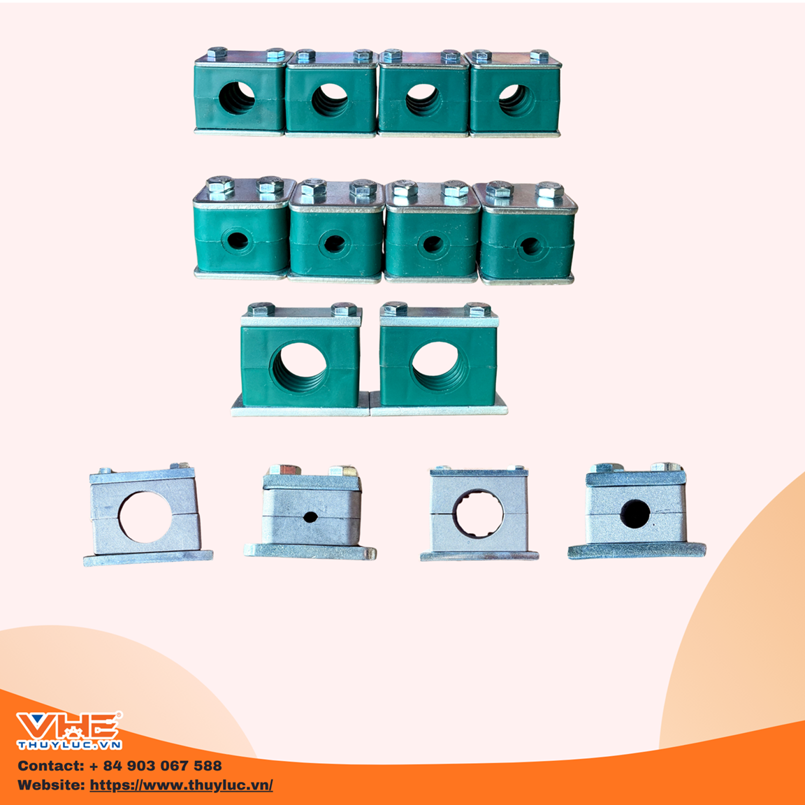 Kẹp ống các loại