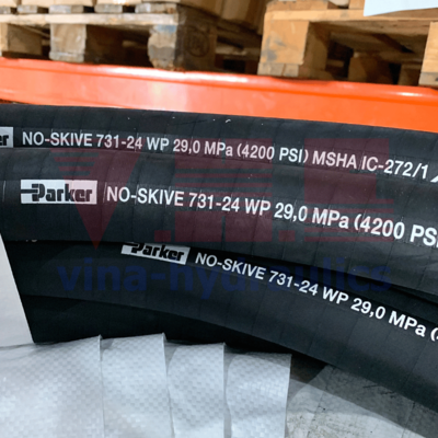 Ống cao su mềm 4 lớp thép 731MSHA-24 4SH Parker