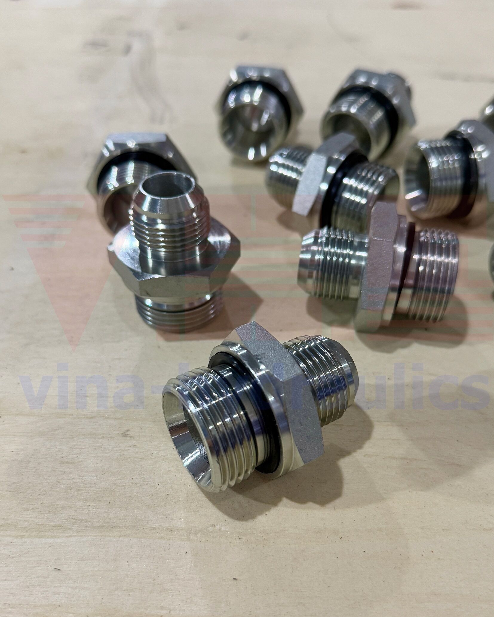 Application of M-M Straight Connectors