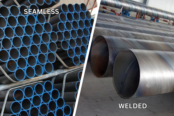 Why is seamless tubing more essential for high-pressure hydraulic systems than welded tubing?