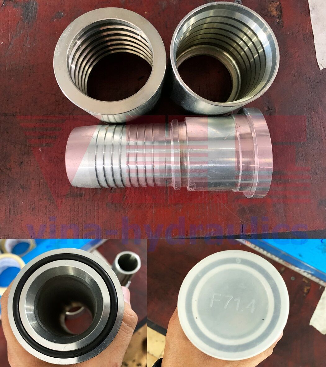 Ống thủy lực R13, 6 lớp bố thép, size 2 (DN51), alfabiotech 5K Minetuff, chịu áp 350bar (5000 psi), hãng Alfagomma, made in Italy