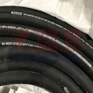 Tuy ô thủy lực 1 lớp thép 421SNMSHA-20 1SN Parker-2