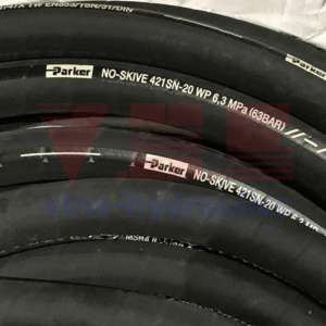 Tuy ô thủy lực 1 lớp thép 421SNMSHA-20 1SN Parker