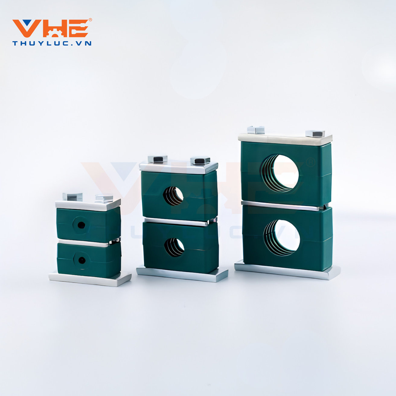 Đa dạng vật liệu thân kẹp ống thủy lực