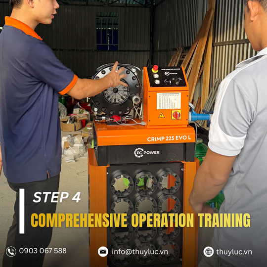 4. Comprehensive Operation Training for Workshop Technicians