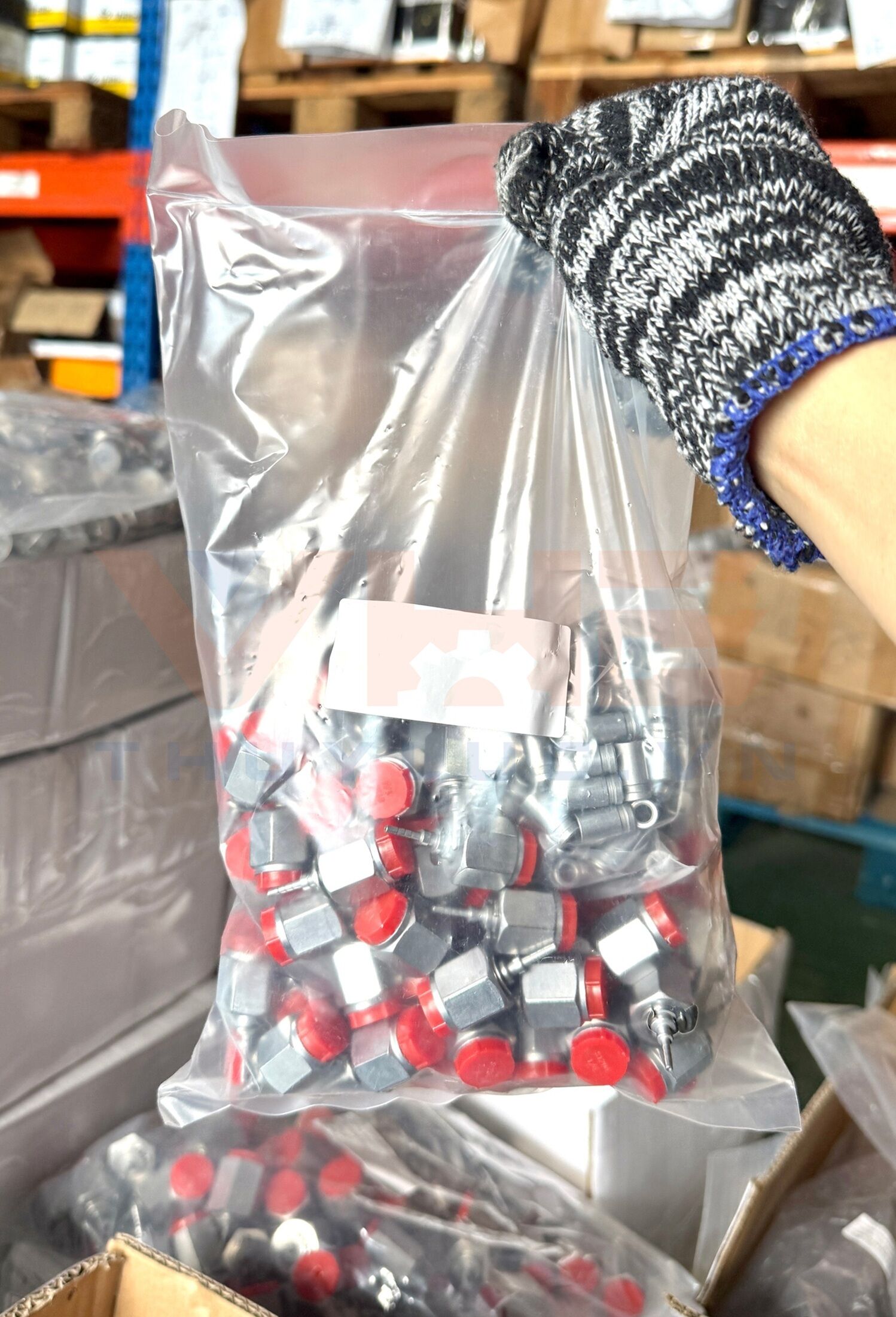 phụ kiện đầu bấm DN2 đo áp suất chất lượng cao
