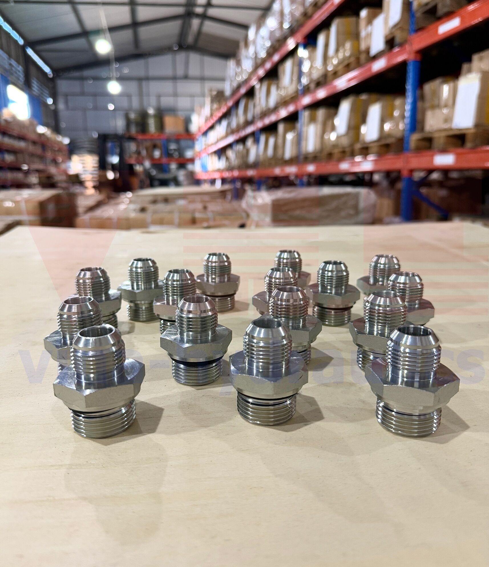M-M Hydraulic Fittings, JIC 3/4" - 1" BSPP