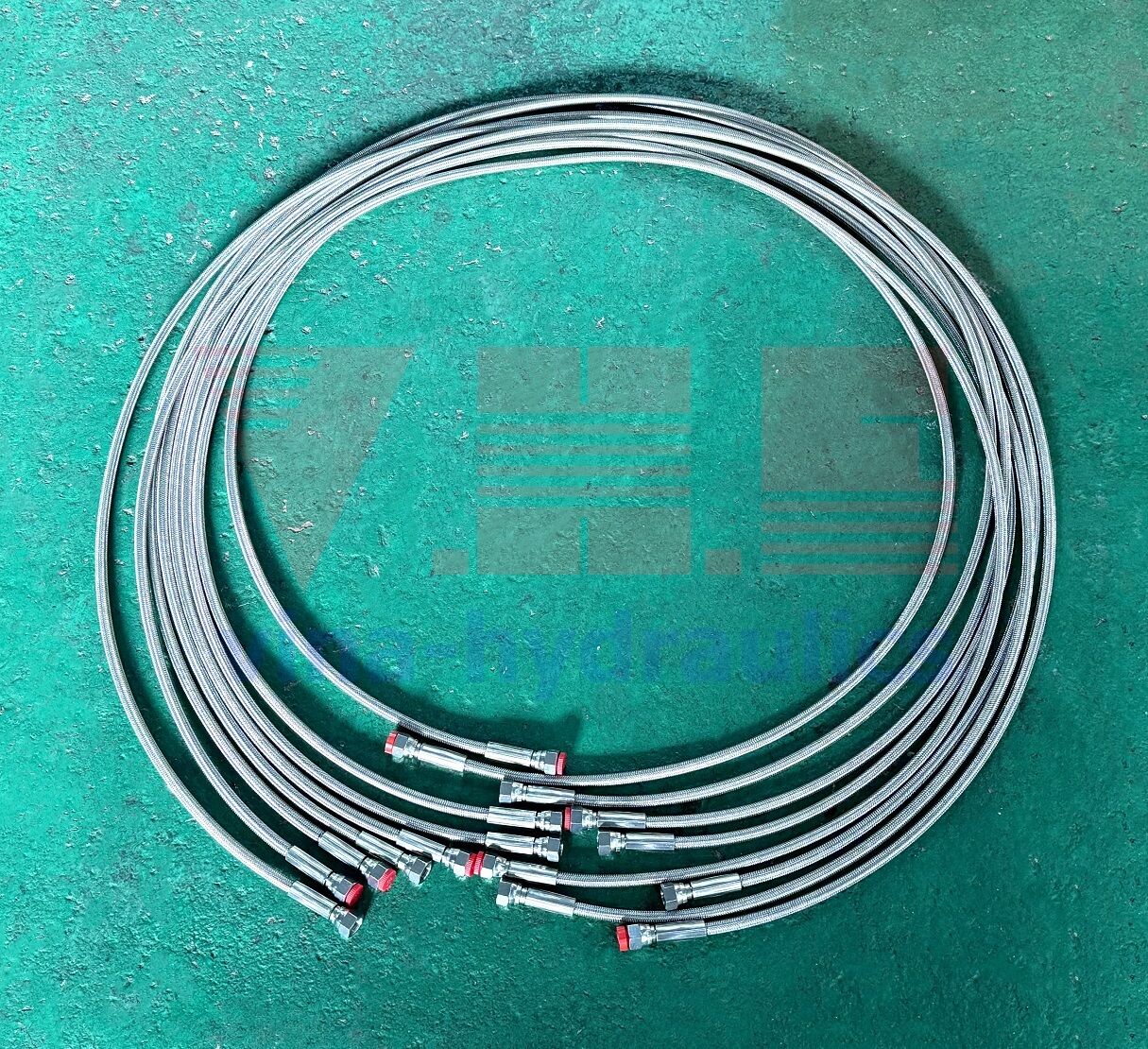 Ống nhựa Teflon Dicsa bọc lưới inox