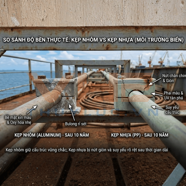 4 Reasons Why Aluminum Clamps Are the Optimal Choice for the Marine Industry