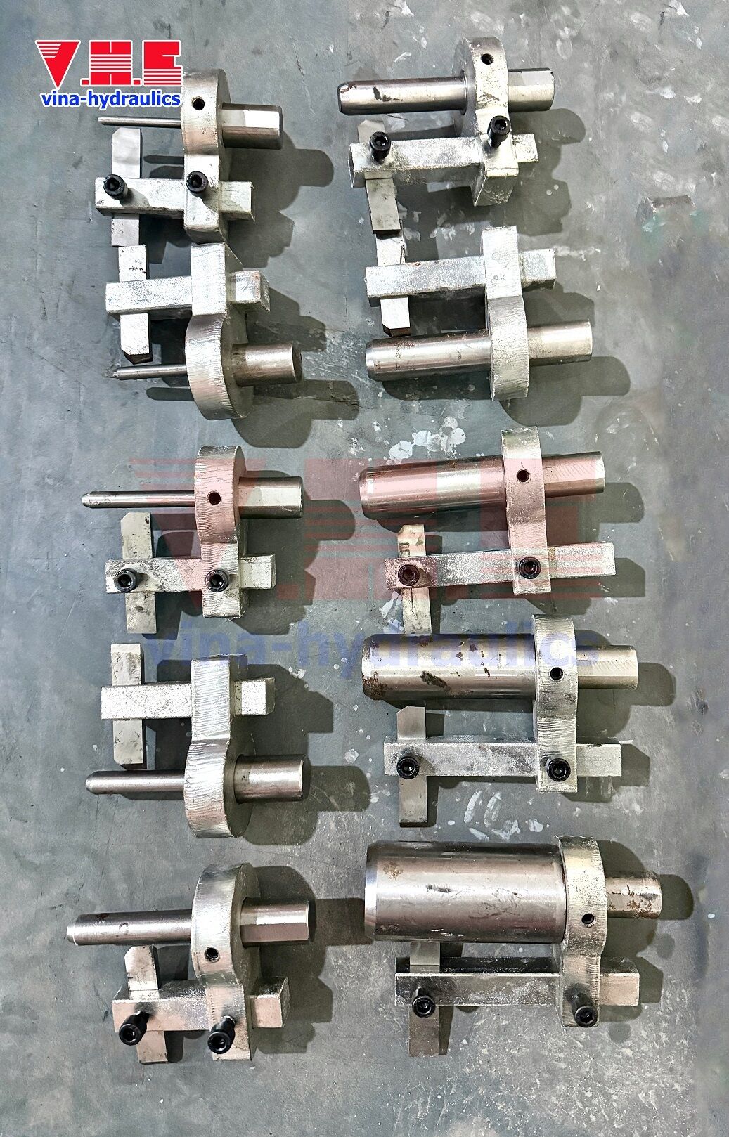 Linh kiện của Máy cắt và gọt ống tuy ô thủy lực