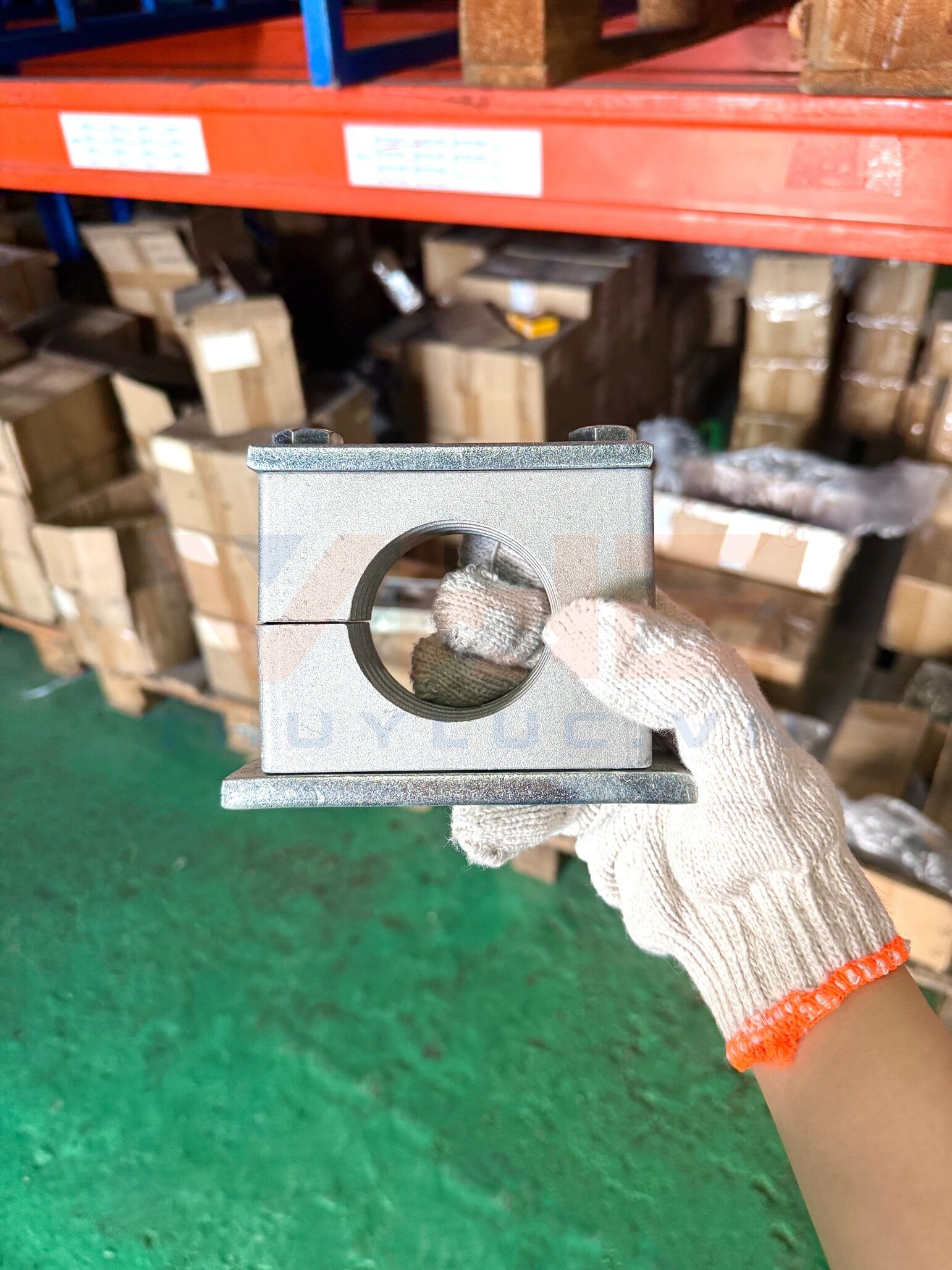 Kẹp ống thủy lực loại nhôm nặng