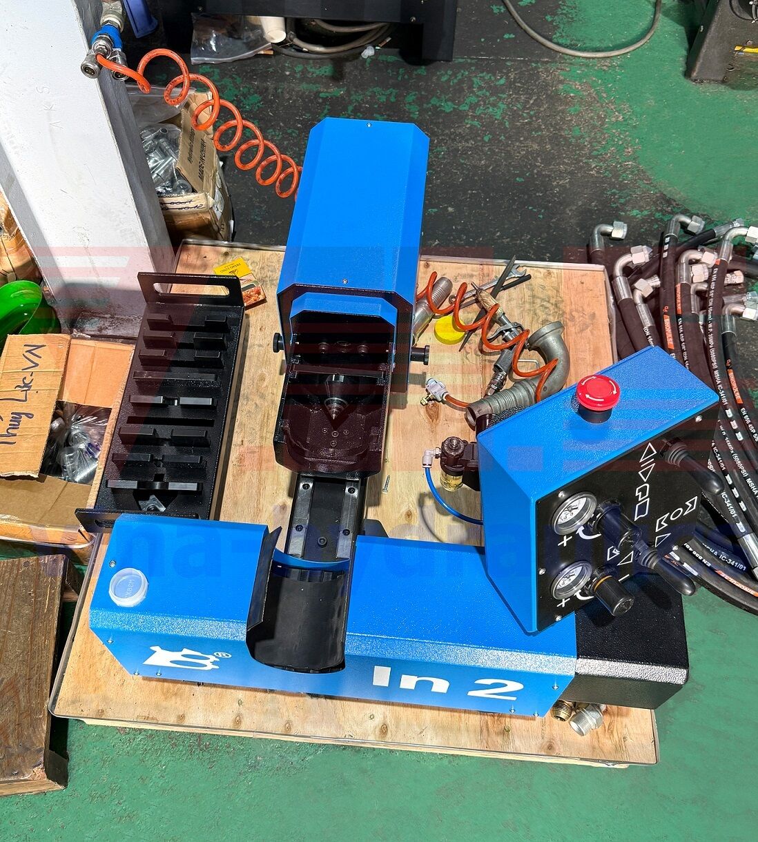 Máy vô đầu ống thủy lực