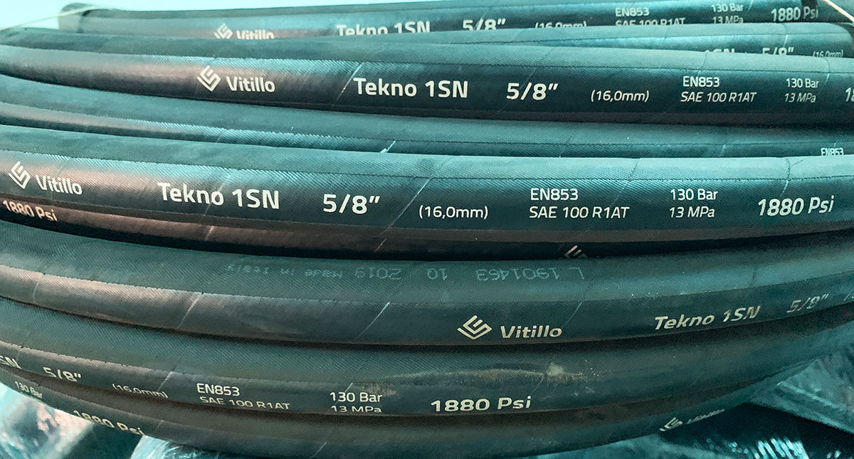 Ống thuỷ lực 1 lớp thép Vitillo TEKNO 1SN - TH1SN10
