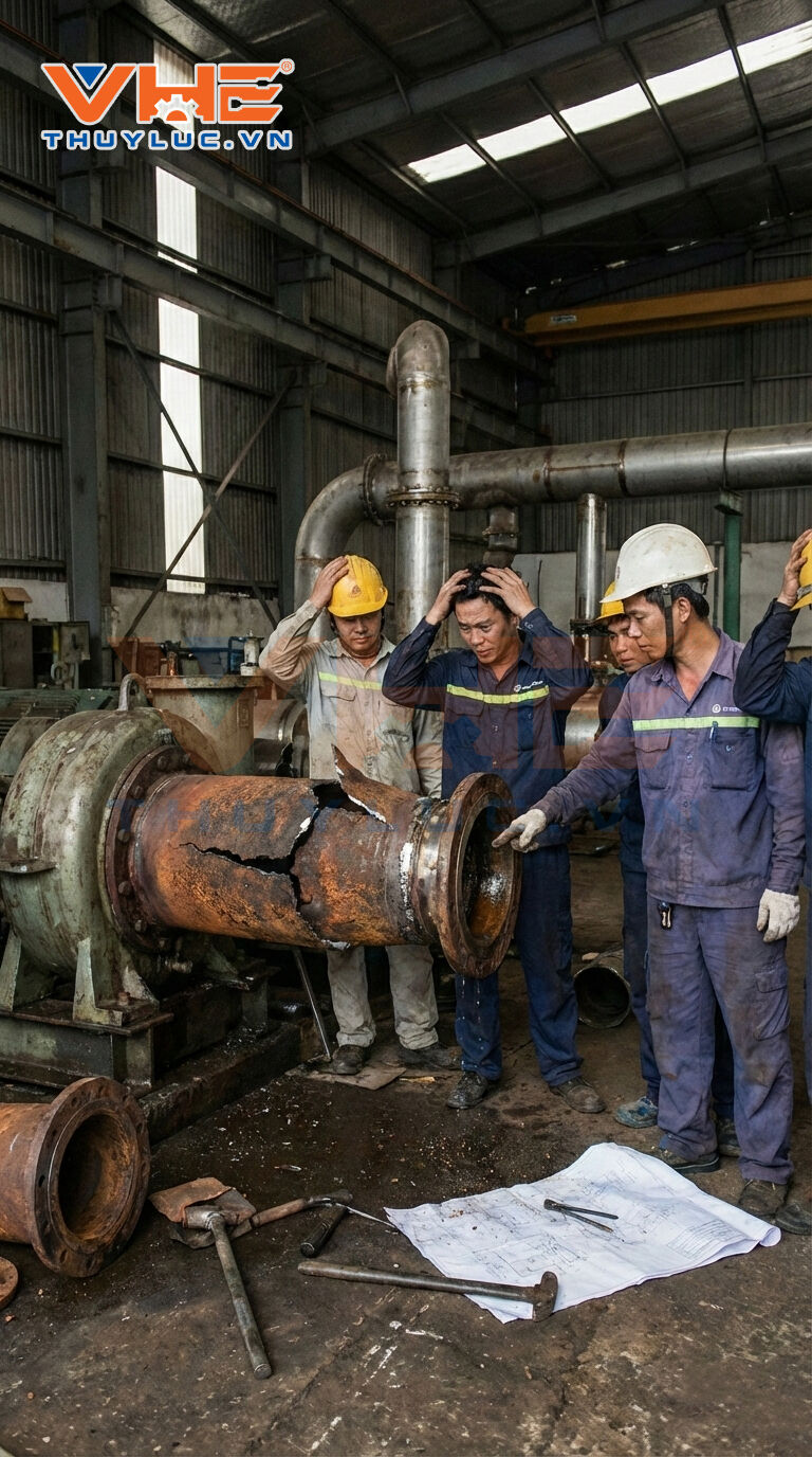 ống thép đúc kém chất lượng