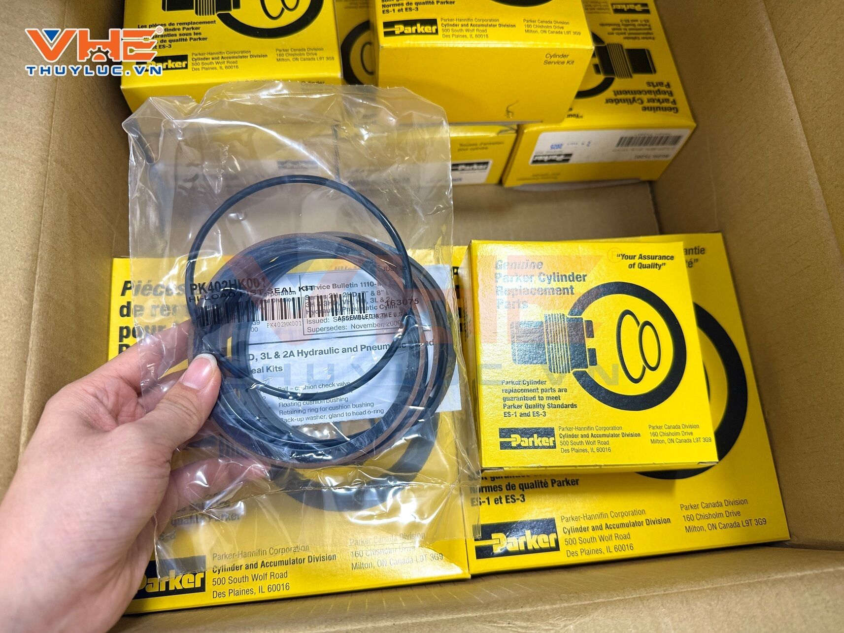 Gioăng phớt Parker chính hãng