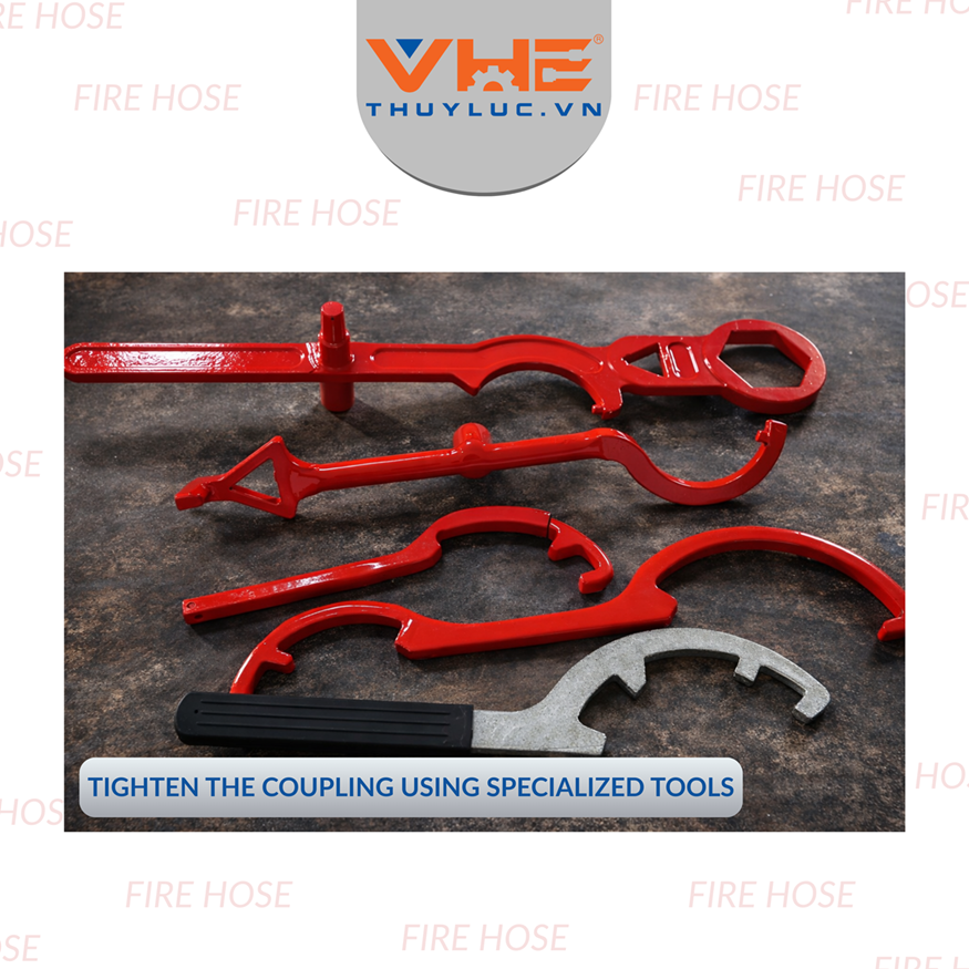 Tighten the Coupling Using Specialized Tools