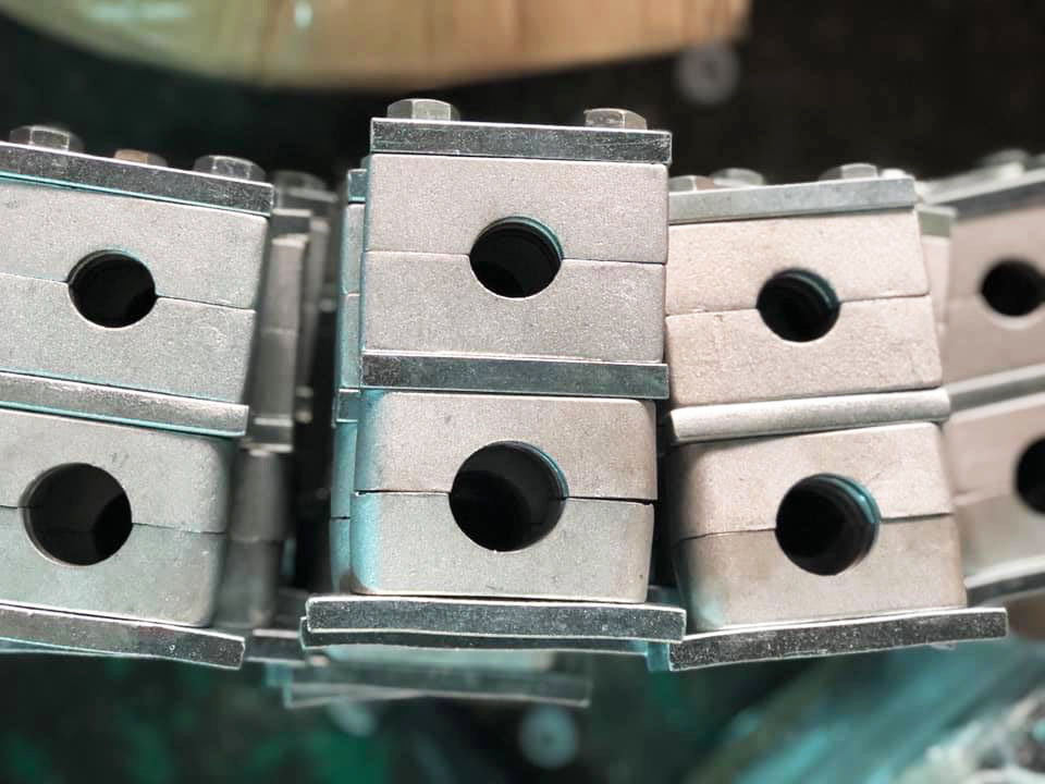 Kẹp ống thủy lực loại nhôm nặng