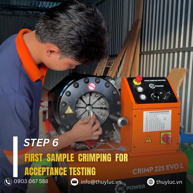 6. First Sample Crimping for Acceptance Testing