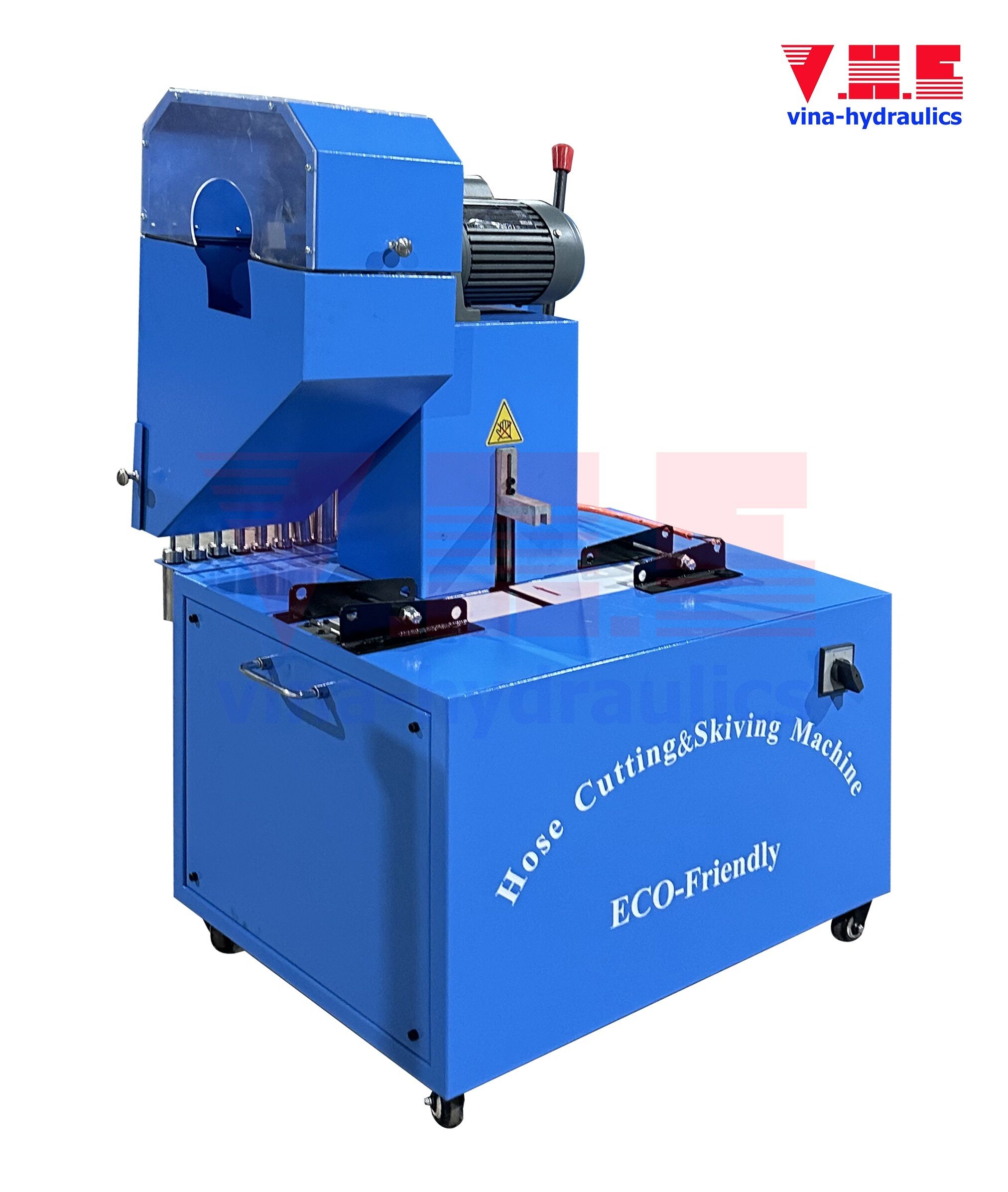 Máy cắt và gọt ống tuy ô thủy lực