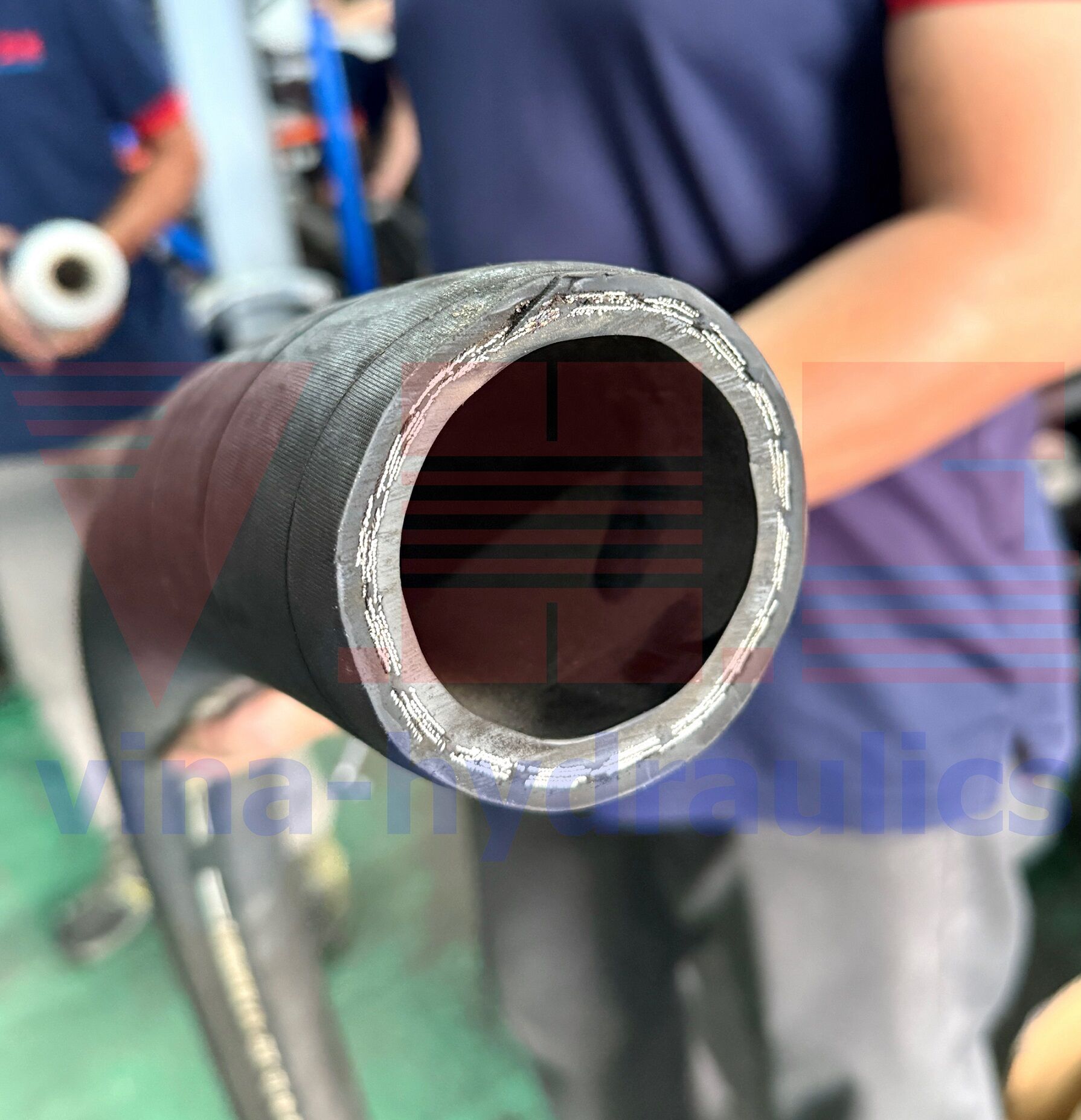 Parker 301SN 2.1/2'' 2-layer steel oil hydraulic hose