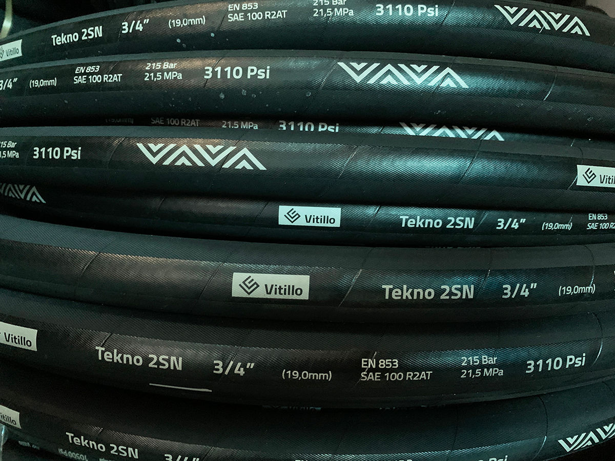 Ống mềm thủy lực 2 lớp thép 3/4 SAE 100 R2AT - TH2SN12