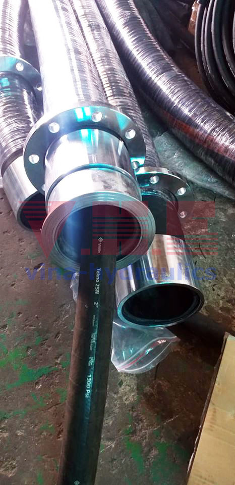 VHE bấm đầu Ống thủy lực hút xả dầu 6 inch chất lượng, giá tốt tại HCM