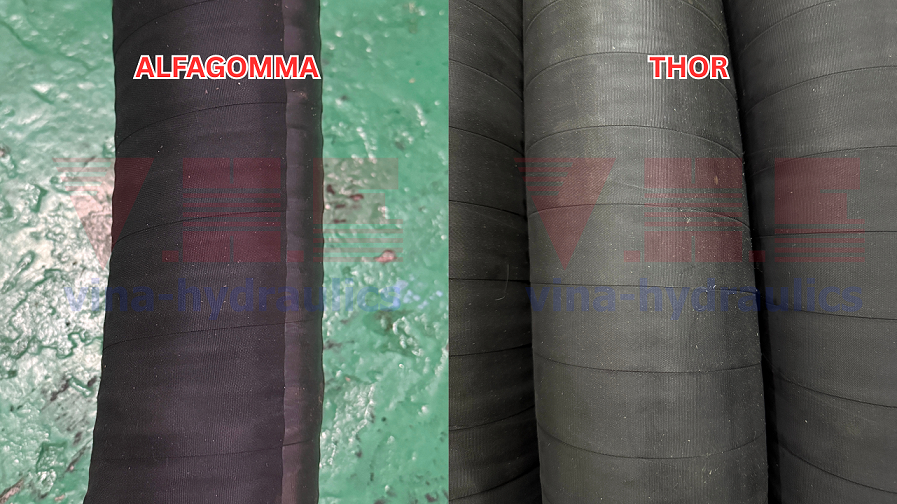 Alfagomma vs. Thor oil suction hose