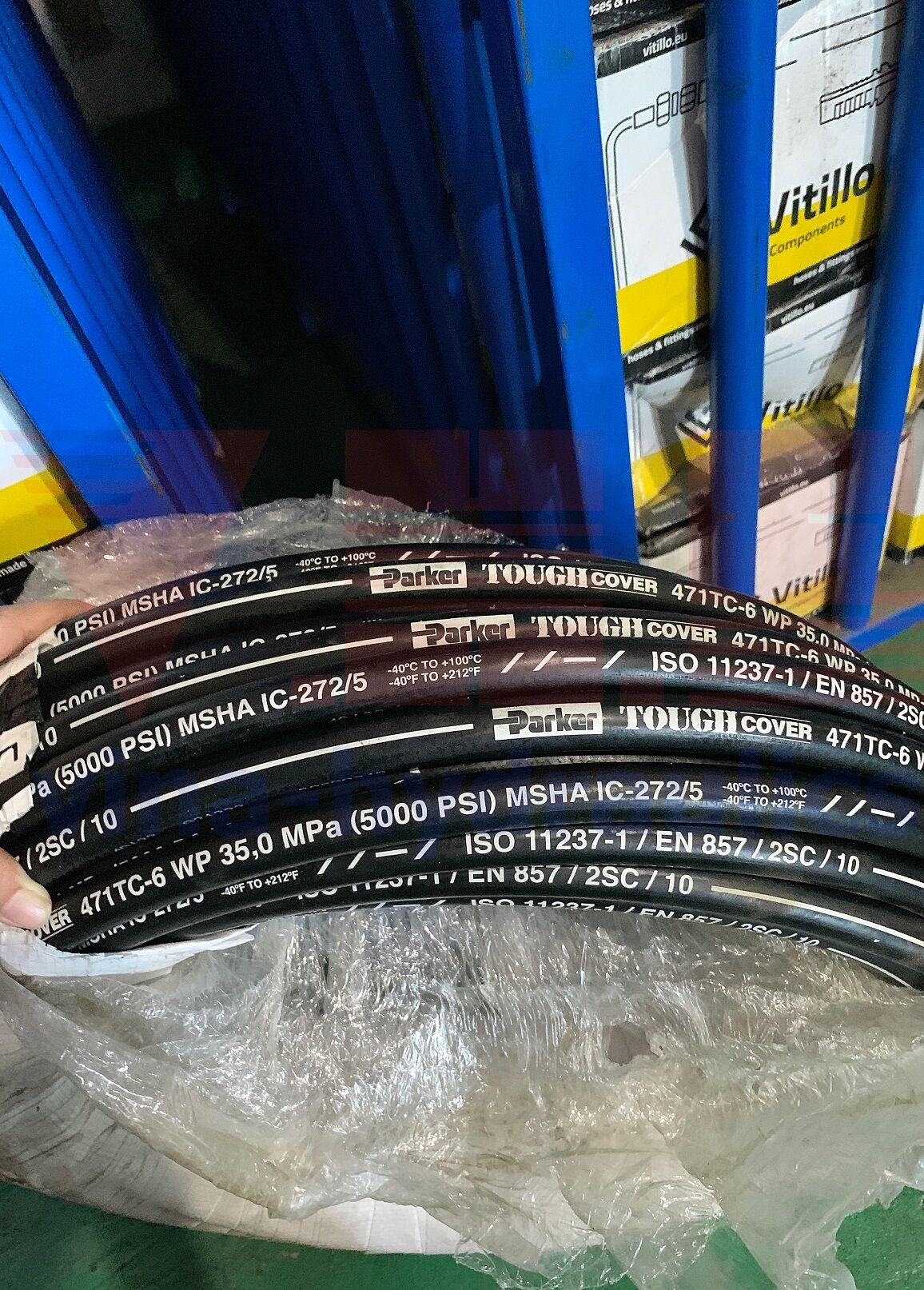 Ống mềm thủy lực da bóng 38'' 2SC, 471TC-6