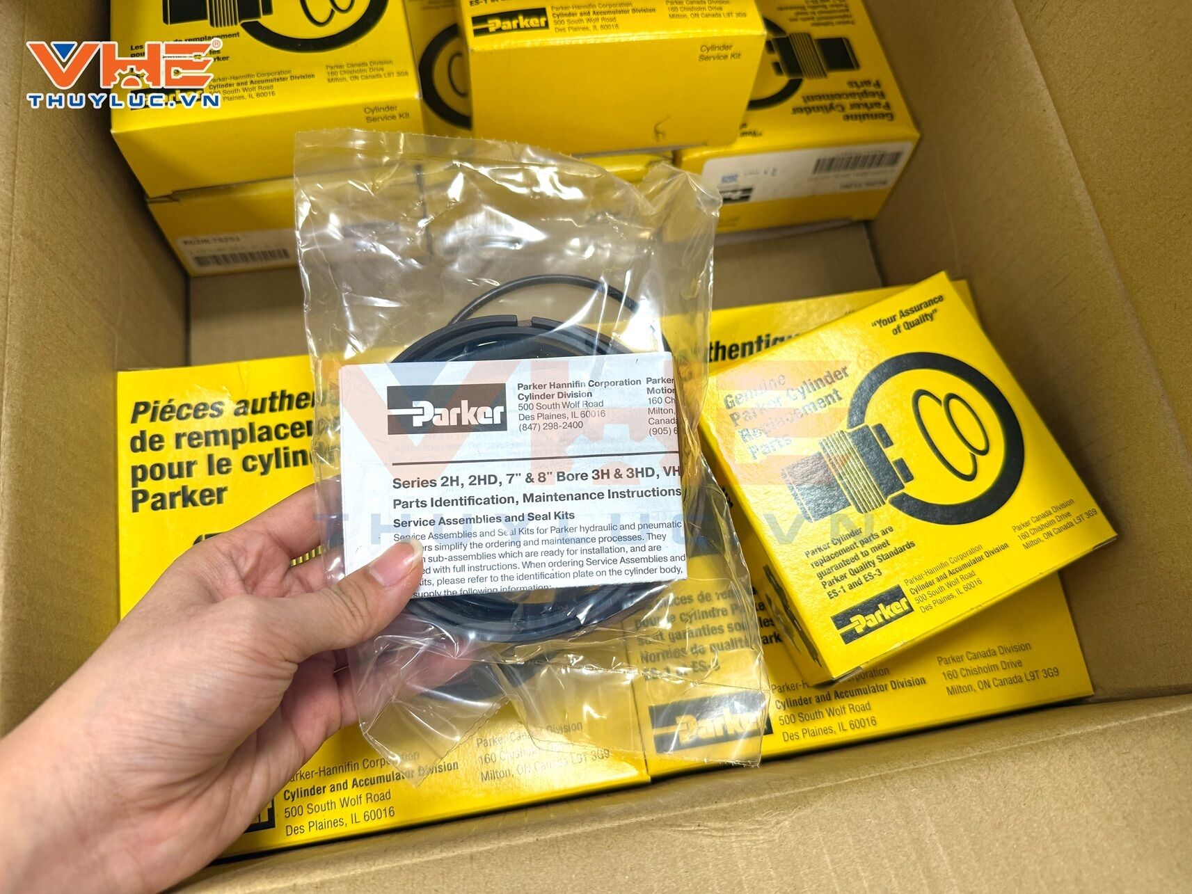 Gioăng phớt Parker chính hãng tại Việt Nam