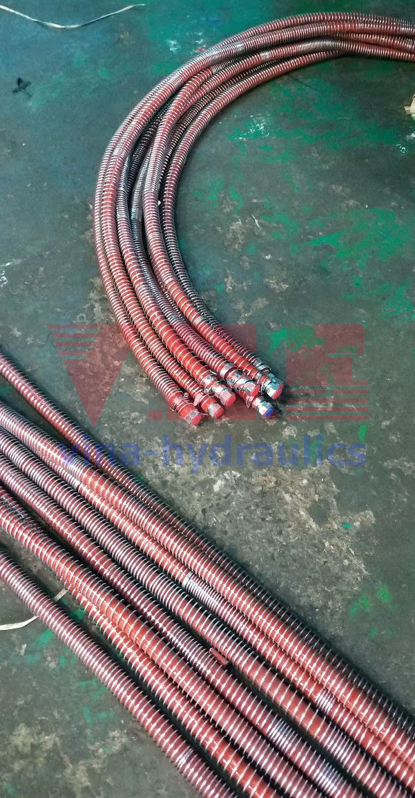 VHE bán ống Teflon PTFE bọc PJ và lò xo thép theo yêu cầu