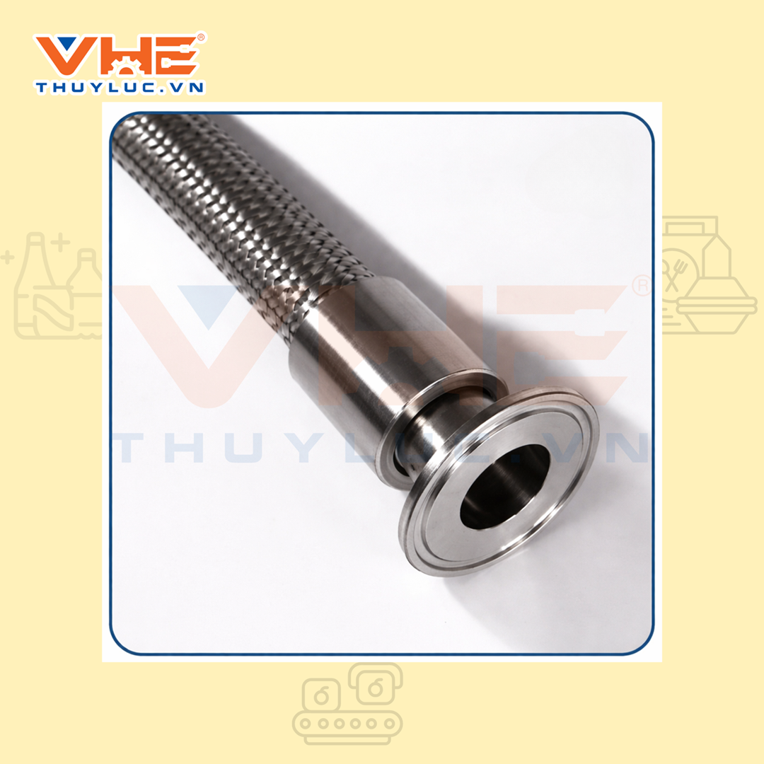 mặt Clamp vi sinh