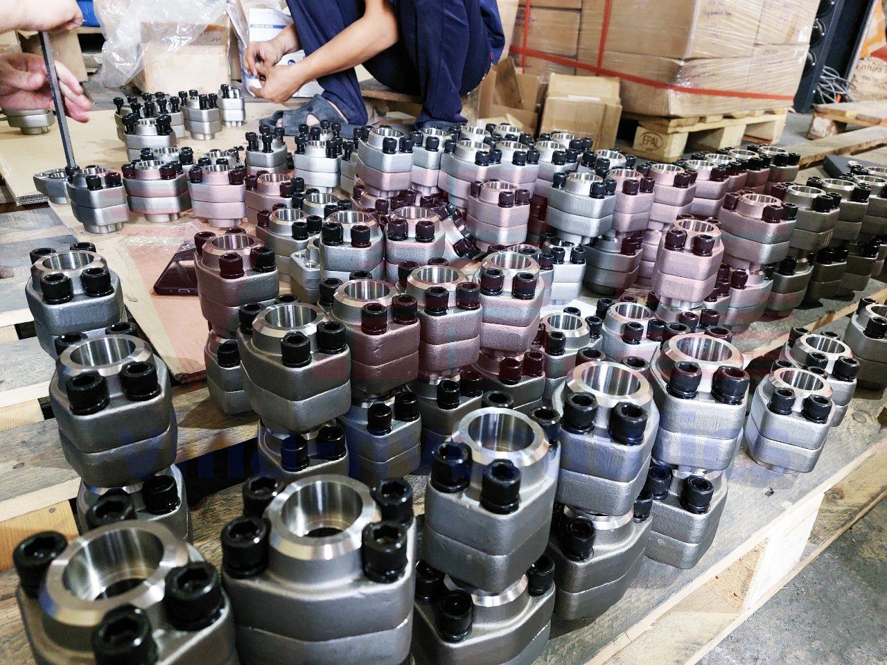 Mặt bích hàn SAE 6000Psi inox
