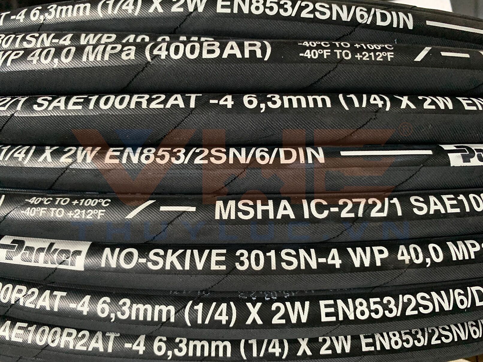 Parker hydraulic hoses with no skiving