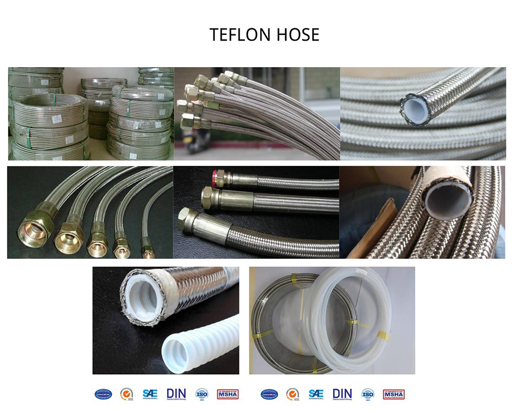 Ống teflon bọc lưới inox