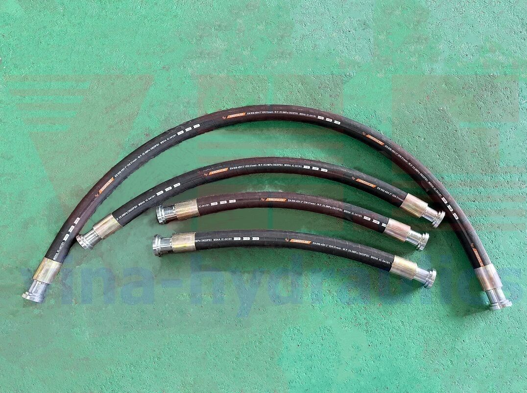 hose pressing according to customer requirements.