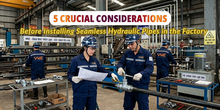 5 Crucial Considerations Before Installing Seamless Hydraulic Pipes in the Factory