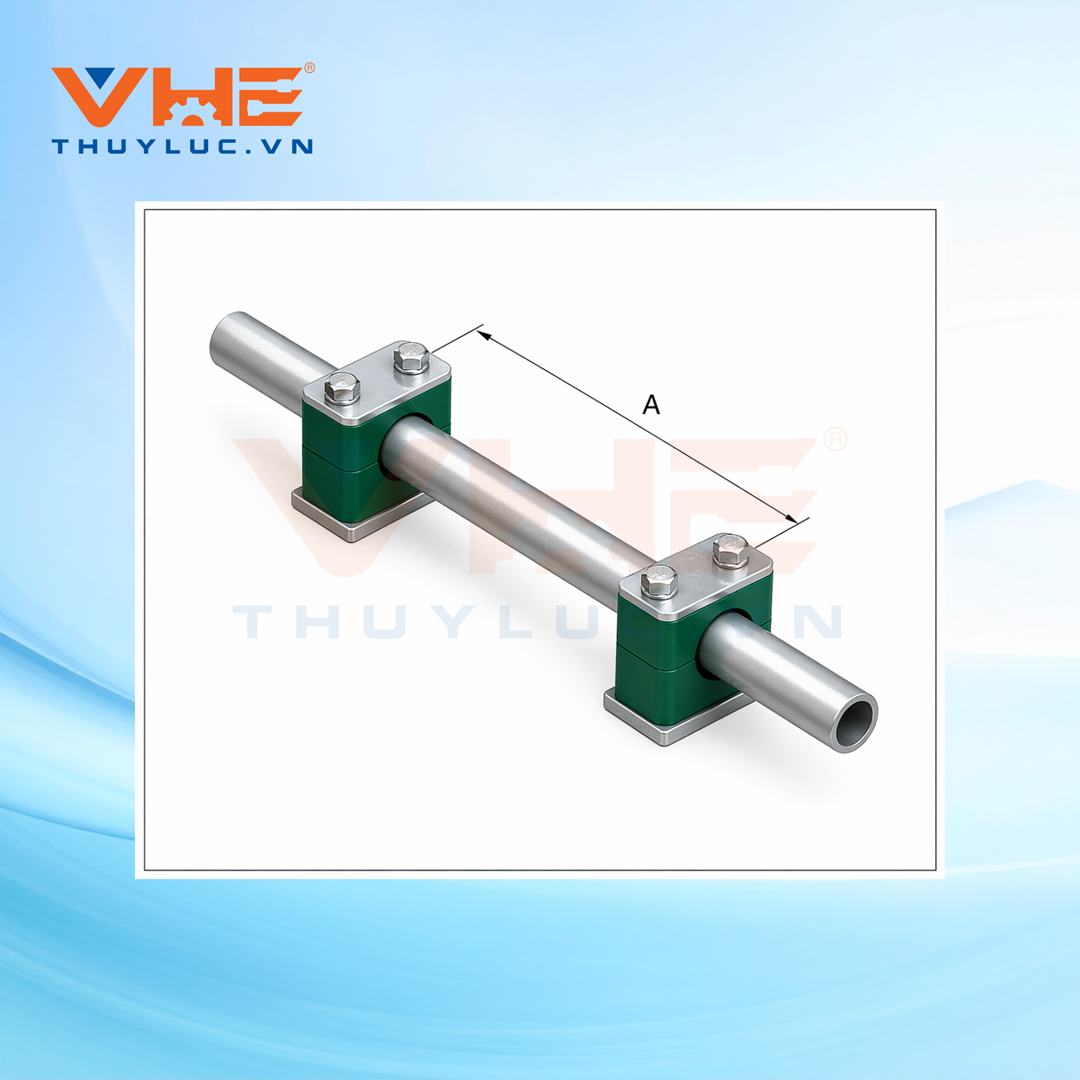 Recommended Distances for Installation of Hydraulic Pipe Clamps